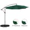 Nature Spring Nature Spring Offset Green Swivel Patio Umbrella 763314XVQ - alternate 2